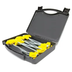 16 Piece Screw in Tent Peg Set