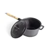 3 Quart Cast Iron Saucepan