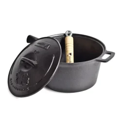 3 Quart Cast Iron Saucepan