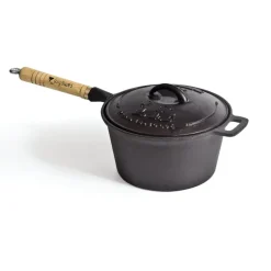 3 Quart Cast Iron Saucepan