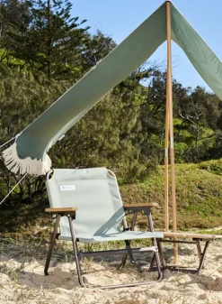Beach Low Rise Chair - Palm Cove Green