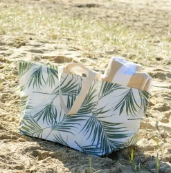 Beach Tote - Palm Cove Green
