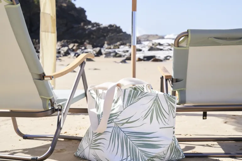 Beach Tote - Palm Cove Green