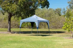 Blockout Deluxe 3x3 Gazebo - Silver