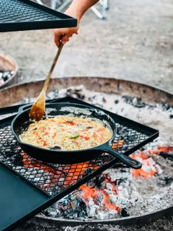 Campfire Cooking Grill Combo