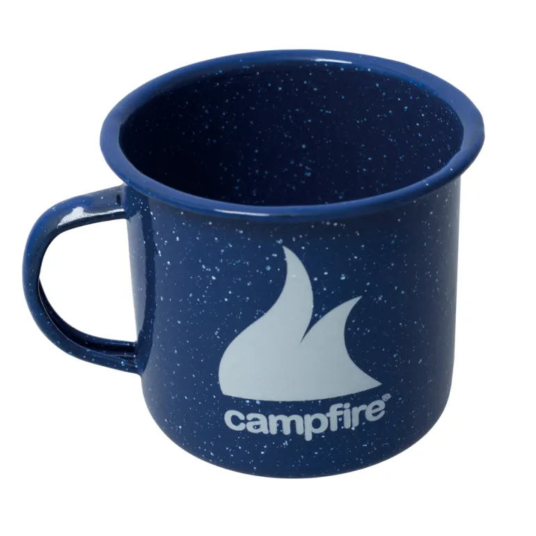 9cm Enamel Mug - Navy