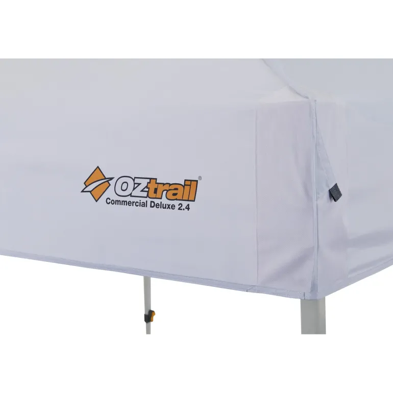 Commercial Deluxe 2.4 Gazebo - White