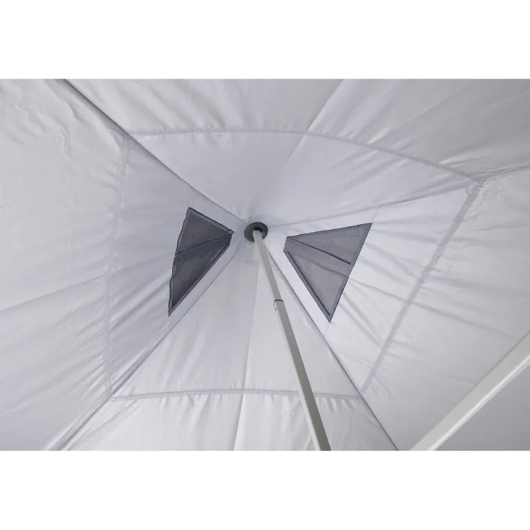 Commercial Deluxe 2.4 Gazebo - White