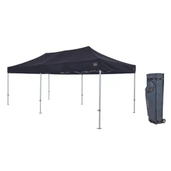 Commercial Pro Aluminium 6.0 Gazebo - Black