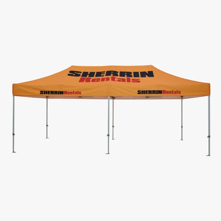 Commercial Pro Aluminium 6.0 Gazebo - Custom Printed