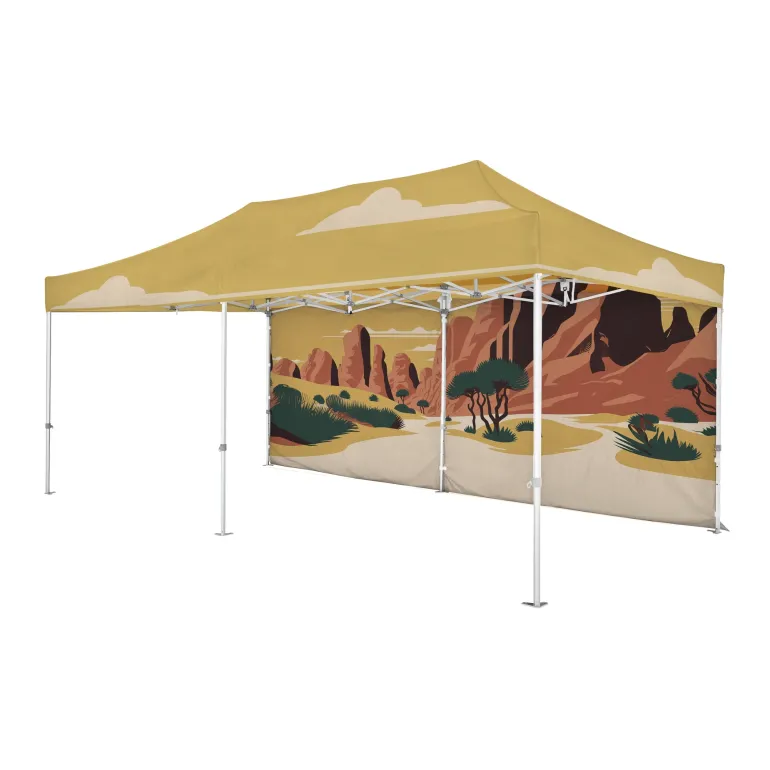 Commercial Pro Aluminium 6.0 Gazebo - Custom Printed
