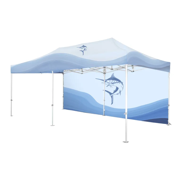 Commercial Pro Aluminium 6.0 Gazebo - Custom Printed
