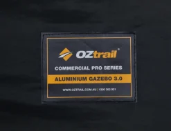 Commercial Pro Aluminium 3.0 Gazebo - Black