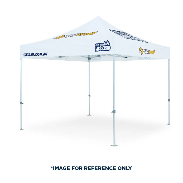 Commercial Pro Aluminium 3.0 Gazebo - Custom Printed
