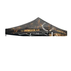 Commercial Pro Gazebo Canopy 3.0 - Custom Printed