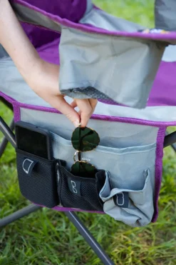 Cooler Arm Chair - Purple