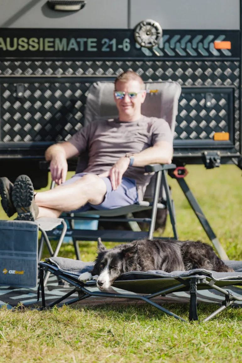 Dog Bed & Fleece Topper