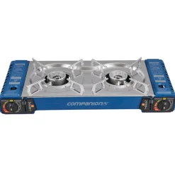 Double Butane Stove with Hotplate