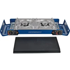 Double Butane Stove with Hotplate