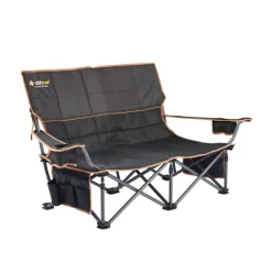 Fireside Double Chair - Black