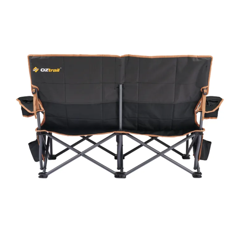 Fireside Double Chair - Black