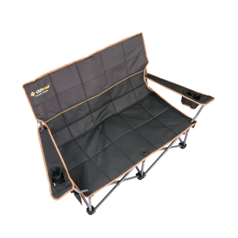 Fireside Double Chair - Black