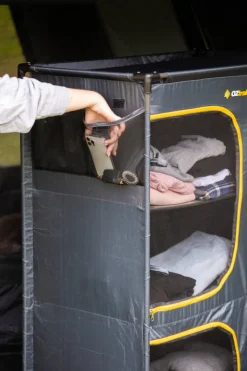 Folding 5 Shelf Cupboard