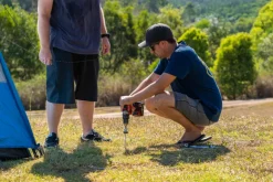 Hex Peg 'Hook Top' Drillable Tent Peg