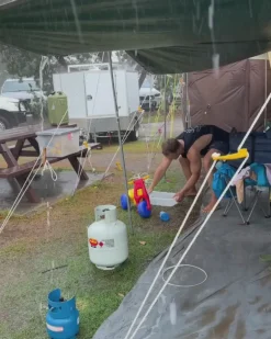 Hydroflow Deluxe 4.5 Gazebo - Navy