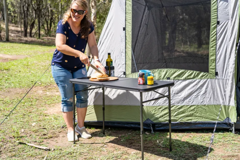 Ironside 100cm Fold In Half Table