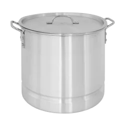 30L Aluminium Stockpot & Basket