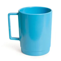 Melamine Stackable Mug Blue