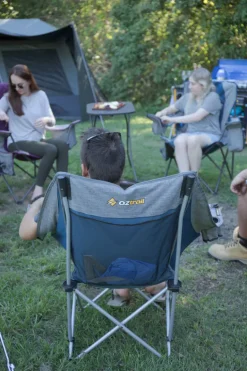 Moon Chair Single with Arms - Blue