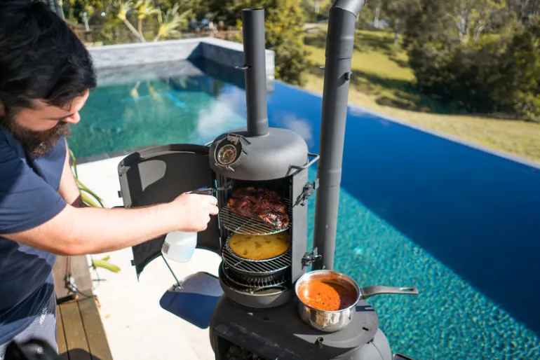 Ozpig Big Pig Smoker Combo