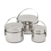 6pc Stainless Steel Pot Set