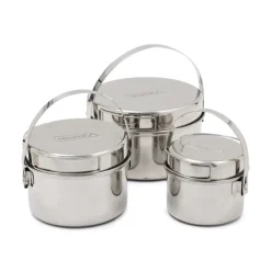 6pc Stainless Steel Pot Set