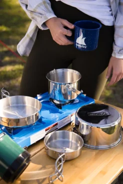 6pc Stainless Steel Pot Set