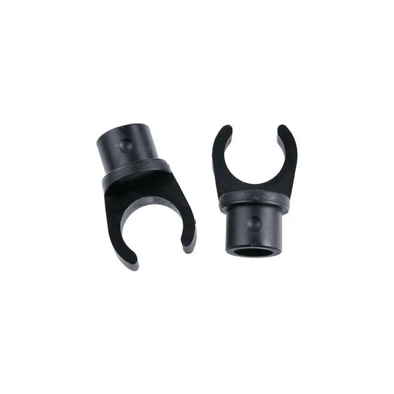 PLASTIC TUBE CLIPS 2 PACK - 19mm