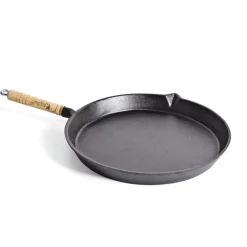 Round Frying pan - Solid Handle 30cm