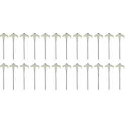 Screw In Tent Peg Set 25 Piece Glow in the dark