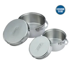 Stainless Steel Pot Set - 4 Piece