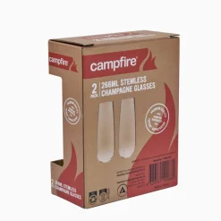 Tritan Stemless Champagne 266ML 2 Pack