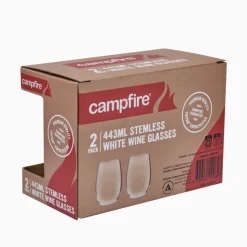 Tritan Stemless White Wine 443ML 2 Pack