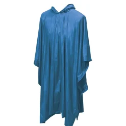 Vinyl Poncho Adult Navy